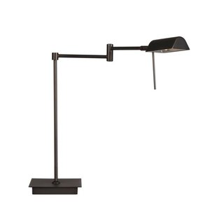Moderne bureaulamp grijs of brons richtbaar 38cm H