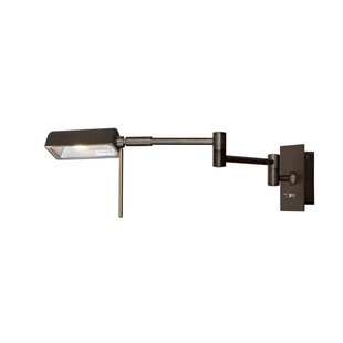 Modern wall light accordion grey, chrome, brass 39cm