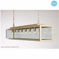 Glaspendelleuchte rustikal beige, weiß, blei, taupe, gold 150cm