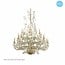 Lustre géant baroque chandelier E14x30 120cm Ø