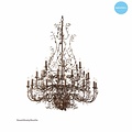 Giant pendant light chandelier 6 colours E14x30 120cm