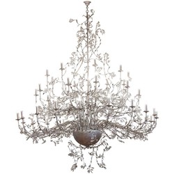 Lustre géant baroque chandelier E14x40 250cm Ø