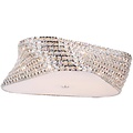 Crystal ceiling light design chrome 43 or 65cm Ø