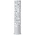 Design standing lamp white openings 139cm high