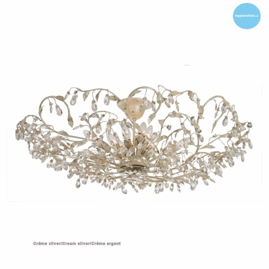 Klassieke plafondlamp groot 7 kleuren E14x12 90cm Ø