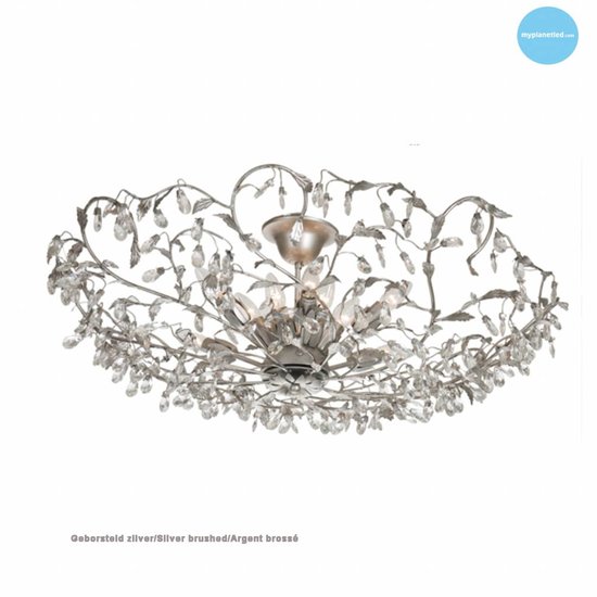 Klassieke plafondlamp groot 7 kleuren E14x12 90cm Ø