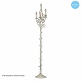 Lámpara de pie clásica portavelas 5 velas 180cm