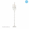 Lámpara de pie clásica portavelas 5 velas 180cm