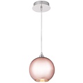 Bol hanging lamp copper mirror E27 20, 25 or 30cm Ø