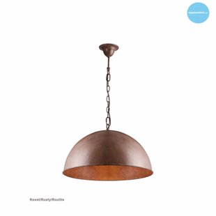 Dome Pendelleuchte Rost, Grau, Taupe, Blei 90cm Ø