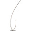 Design Stehlampe grauer Bogen LED 16W 170cm hoch