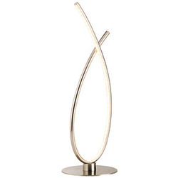 Arc table lamp design grey LED 8W 50cm high