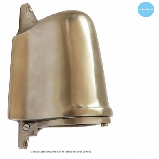 Authentage Wandlamp buiten landelijk brons-chroom-nikkel-messing GU10 130mm