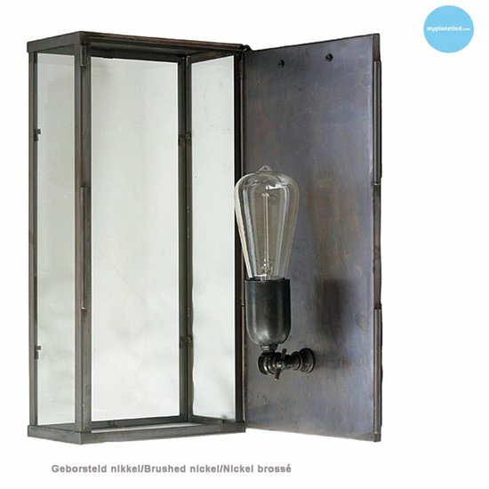 Authentage Ländliche Außenwandleuchte Bronze, Nickel, Chrom, Messing 40cm Authentage