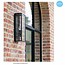 Wandlamp landelijk buiten brons, nikkel, chroom 40cm H