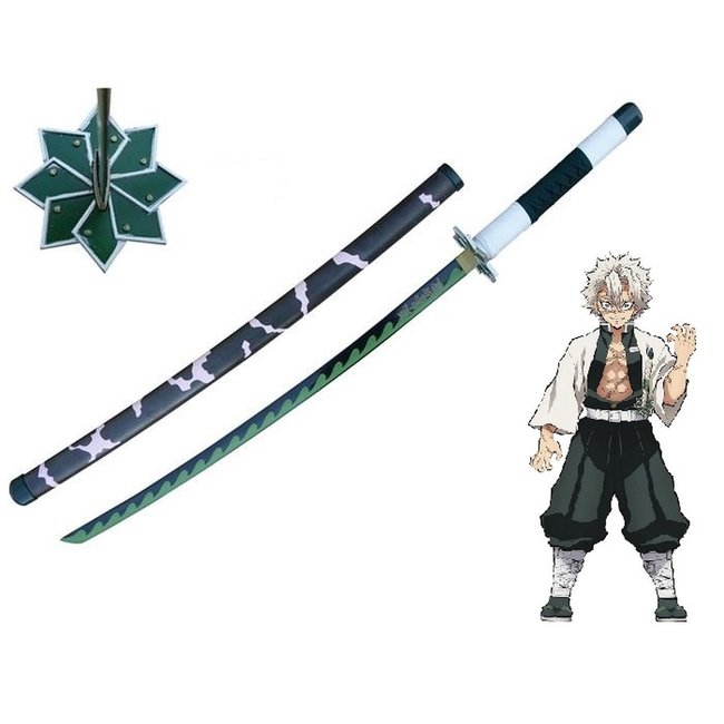Demon Slayer - Sanemi Shinazugawa Green Nichirin