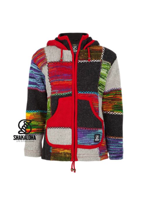 Shakaloha Dames Patchwork NH Multi Color ( Rood)