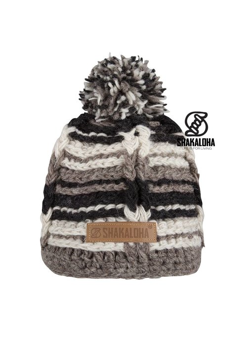 Shakaloha Beanie Baron Natuurkleuren
