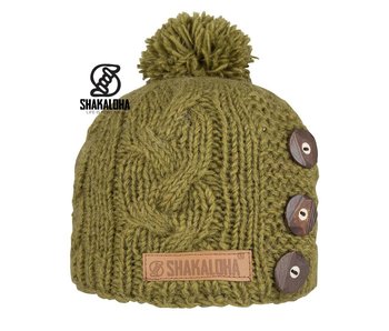 Shakaloha Basil Beanie Green OneSize