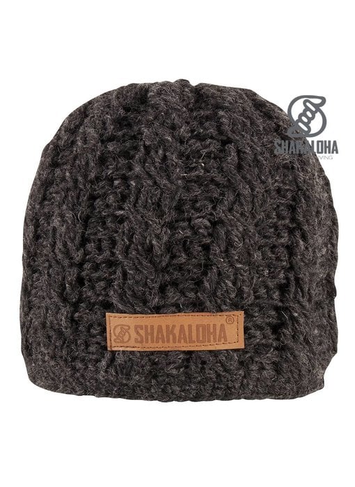 Shakaloha Bibb Beanie Antracite OneSize