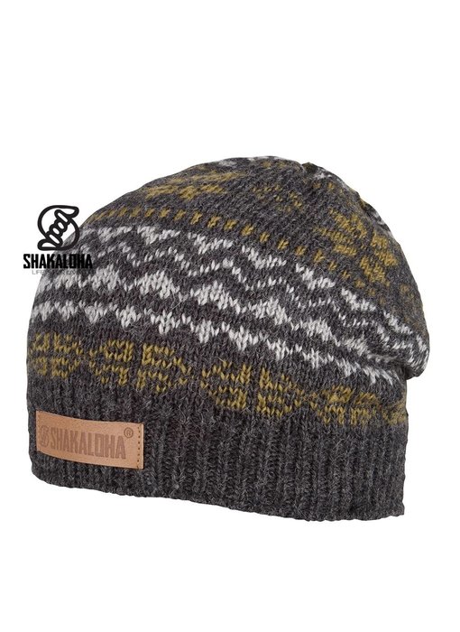 Shakaloha Klick Beanie GreyGreen OneSize