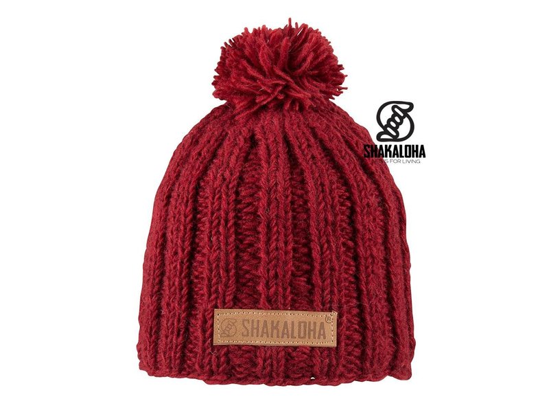 Shakaloha Bopper Beanie Red OneSize