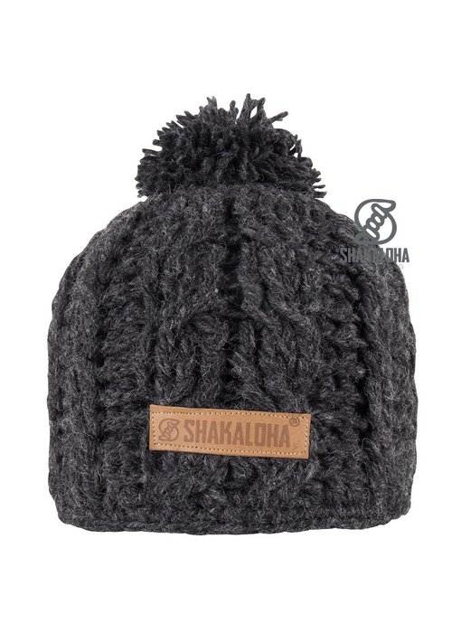 Shakaloha Broh Beanie Antracite OneSize