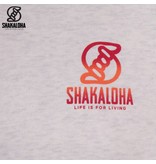 Shakaloha Men's Ziphood Organic Cotton Orange/Red Print