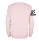 Shakaloha Women's Sweater Hider Pink - Organic Cotton with Shakaloha print