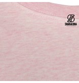 Shakaloha Women's Sweater Hider Pink - Organic Cotton with Shakaloha print