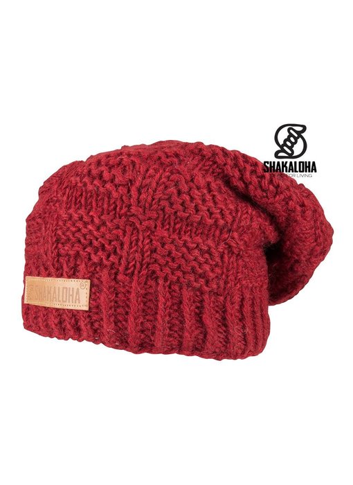 Shakaloha Baila Beanie Rood OneSize