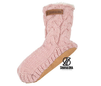 Shakaloha Soled Saturday Socks OldPink