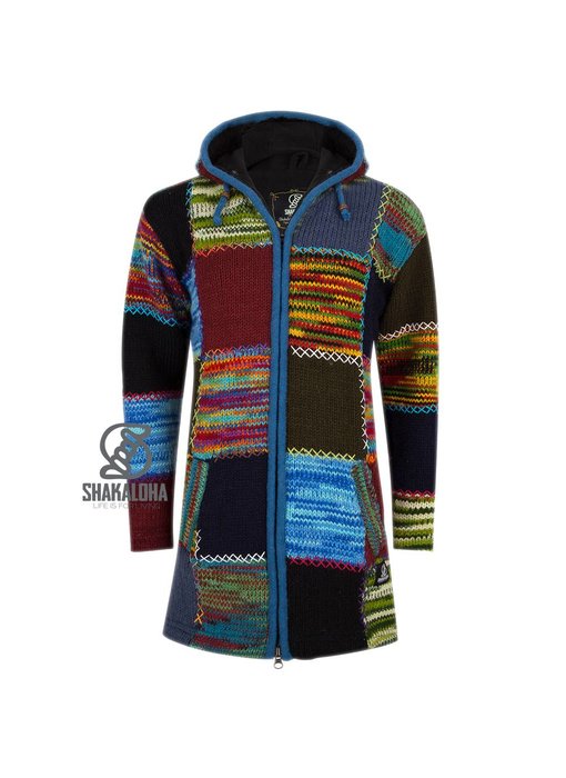 Shakaloha Lang Patchwork Multi voor dames