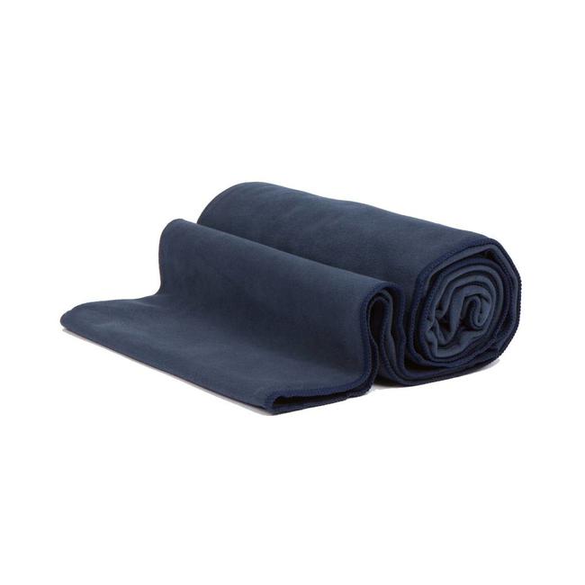 Manduka eQua Yogatowel - 183 cm - Midnight - Blauw