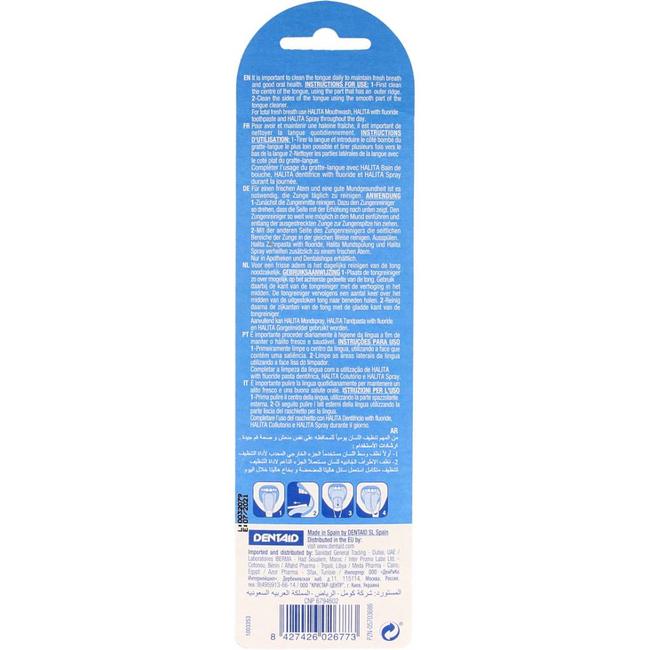 Halita Tongschraper - Kunststof Tongreiniger