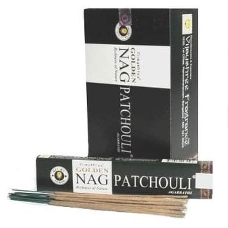 Golden Nag Patchouli Incense