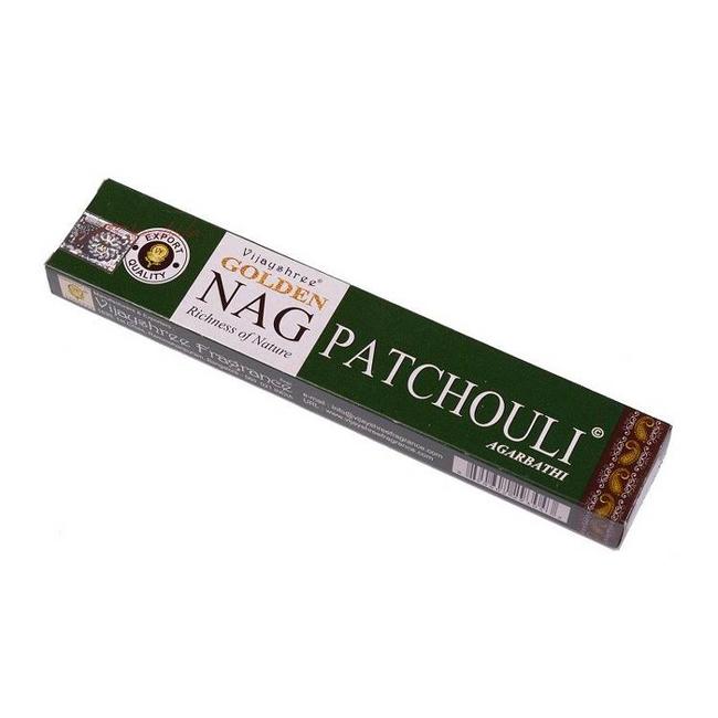 Golden Nag Patchouli Weihrauch