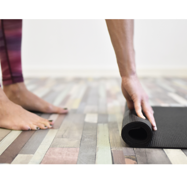 Love Yogamatte │Schwarz │ 4 mm │ Anti-Rutsch