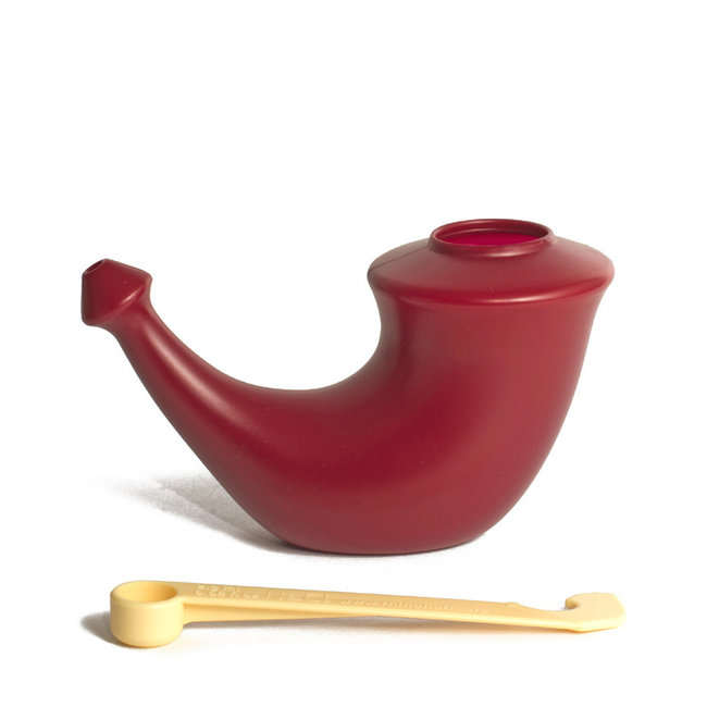 Rhino Horn Neti Pot - Rot