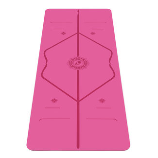 Liforme Gratitude Yoga Mat - 4mm - Pink - Yogashop