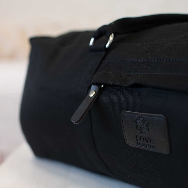 Yogatasche │ Tragetasche │ Baumwolle │ Schwarz