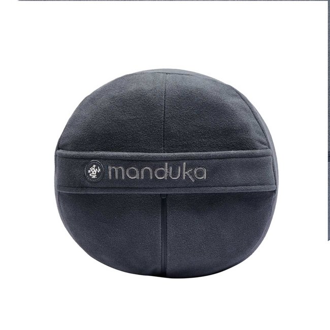 Enlight Round Yoga Bolster - Thunder - Grey