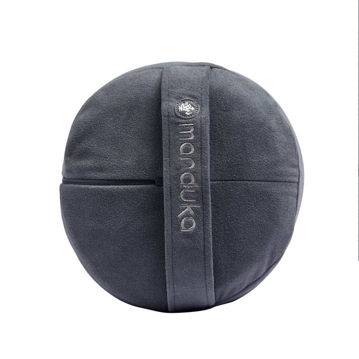 Manduka Enlight Round Yoga Bolster Thunder