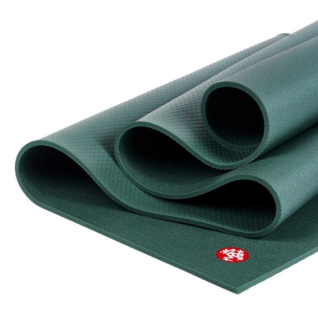 PRO Yogamatte - 6mm - Black Sage - Grün