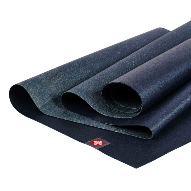 eKO SuperLite Travel Yogamat - Extra Lang - 1.5mm - Midnight - Blauw