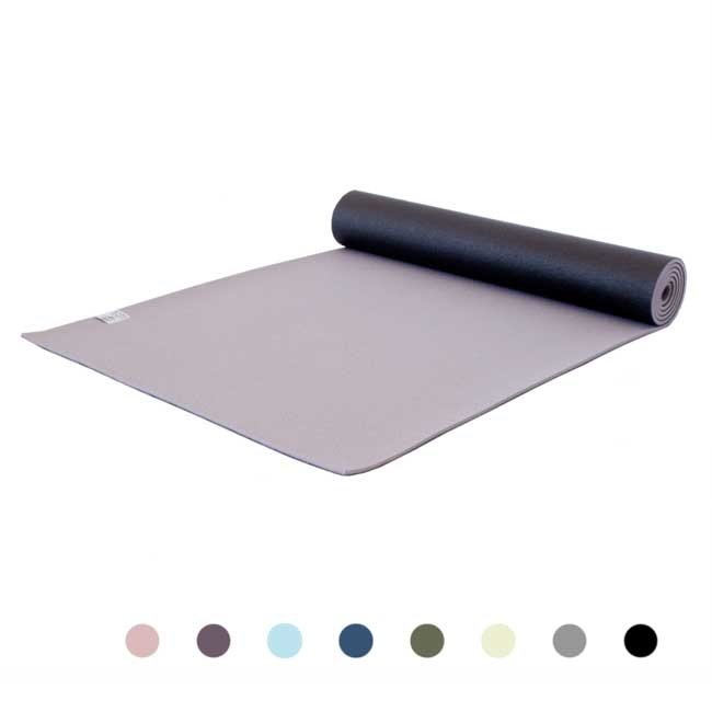 Premium Yogamat | Enlightening Grey | Slijtvast - 6 mm
