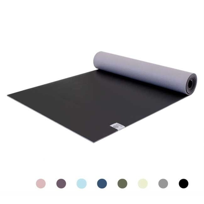 Love Generation Premium Yoga Mat | Diamond Black | Black | Wear-resistant |  6mm