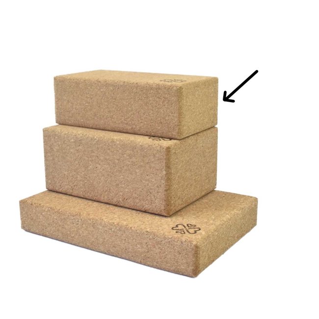 Eco Yoga Block | Cork | Medium | Made in EU