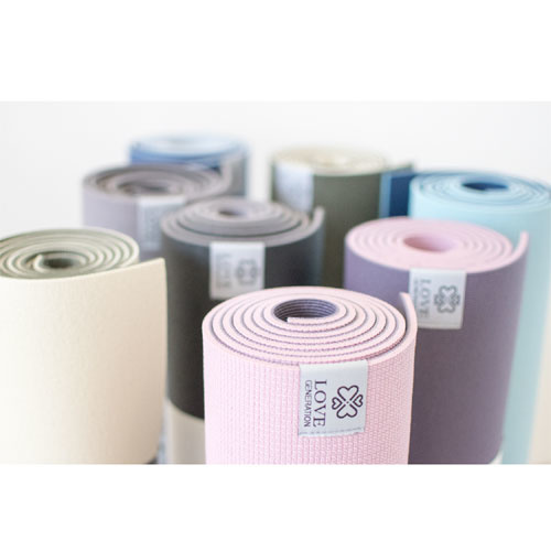 Love Yoga Mat - Extra Thick - Lavender - 6mm - Love Generation - Yogashop