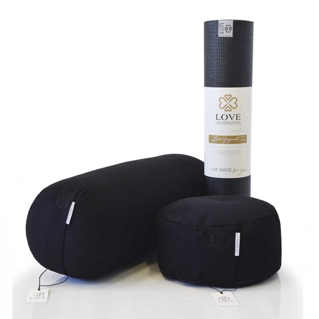 Extra Dikke Yogamat │Zwart │ 6mm │ Anti Slip